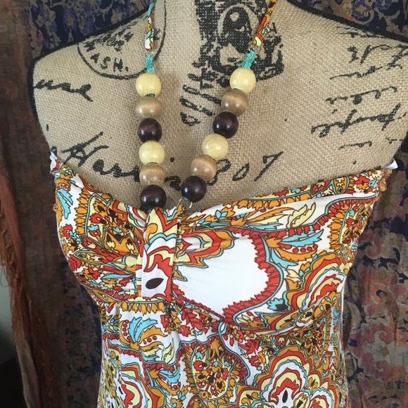 ☀️BOHO maxi dress 🌻🧡 - Picture 2 of 7